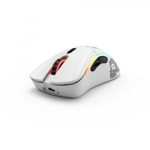 Glorious Model D Wireless RGB Optical Gaming Mouse - Matte White