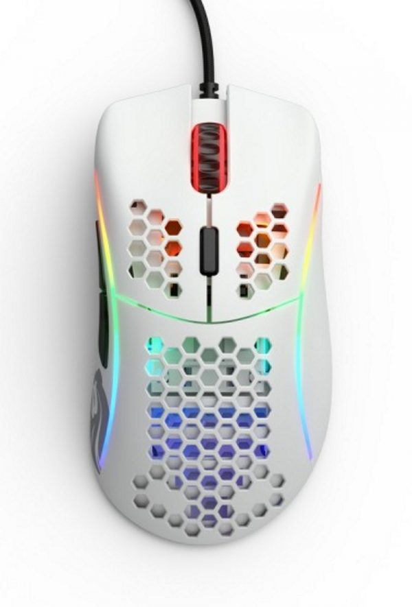 Glorious Model I USB RGB Lightweight Gaming Mouse - Matte White - Image 7