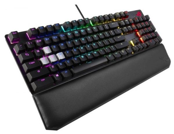 ASUS ROG Strix Scope Deluxe USB RGB Mechanical Gaming Keyboard NX Red 90MP01I6-B0EA00 - Image 4