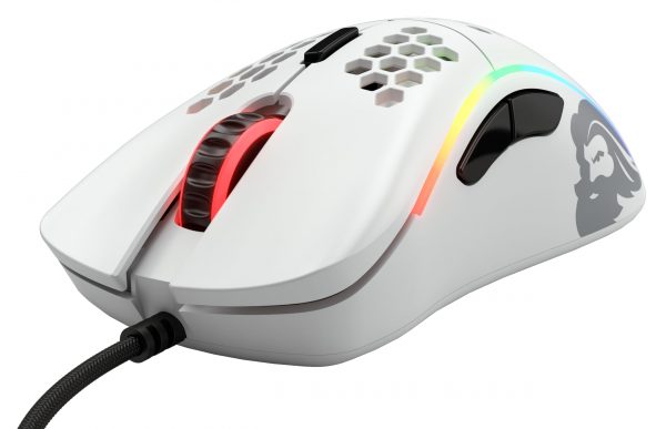 Glorious Model I USB RGB Lightweight Gaming Mouse - Matte White - Image 8
