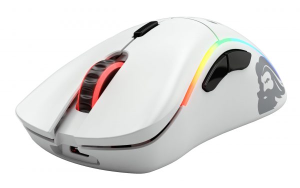 Glorious Model D Wireless RGB Optical Gaming Mouse - Matte White - Image 3