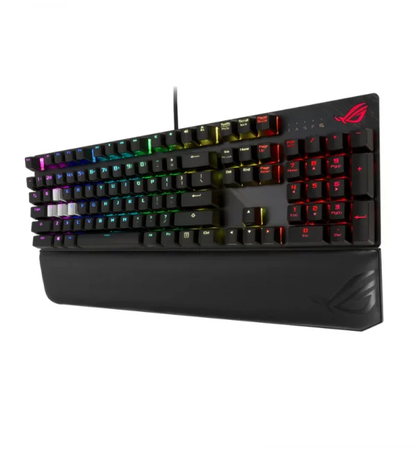 ASUS ROG Strix Scope Deluxe USB RGB Mechanical Gaming Keyboard NX Red 90MP01I6-B0EA00 - Image 3
