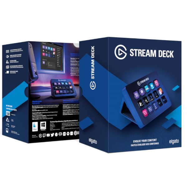 Elgato USB 15 Key Customisable Stream Deck V2 (10GBA9901)