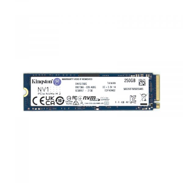 Kingston NV2 250GB M.2 2280 NVMe Solid State Drive (SNV2S/250G)