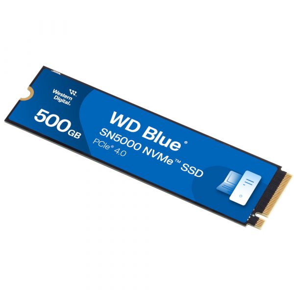 WD Blue SN5000 500GB SSD NVME M.2 2280 PCIe Gen4 Solid State Drive - Image 3