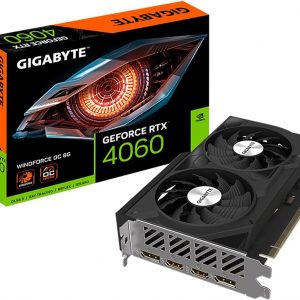 Gigabyte GeForce RTX 4060 WindForce 2X OC 8GB GDDR6 PCI-Express Graphics Card