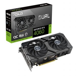 Asus GeForce RTX 4060 Dual EVO OC 8GB GDDR6 PCI-Express Graphics Card
