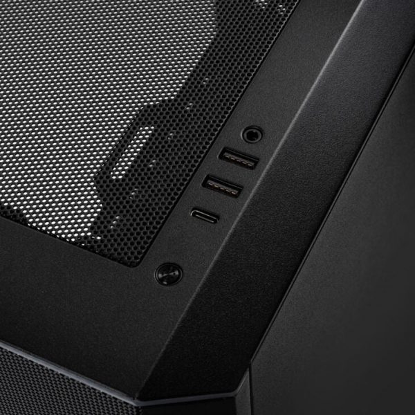 Phanteks Eclipse G500A Fanless Mid-tower PC case - Black - Image 2