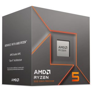 AMD Ryzen 5 8400F Six Core 4.70GHz (Socket AM5) Processor