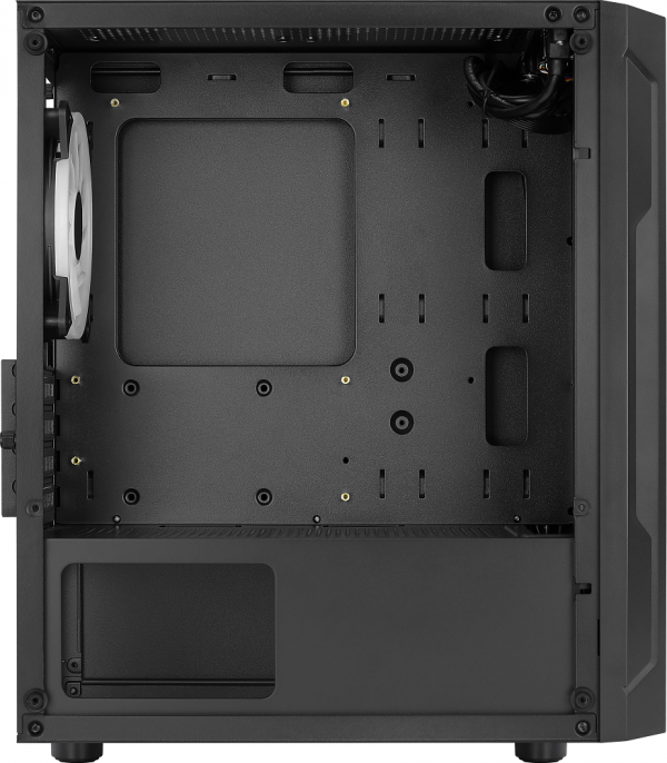 AeroCool Trinity V2 Mini Tower PC Case - Black - Image 5