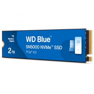 WD Blue SN5000 2TB SSD NVME M.2 2280 PCIe Gen4 Solid State Drive