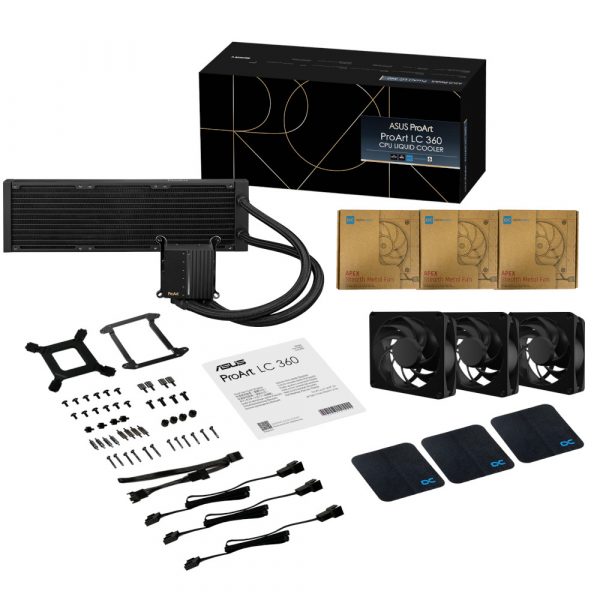 Asus ProArt LC 360 Performance AIO CPU Liquid Cooler with Status Meter - 360mm - Image 6