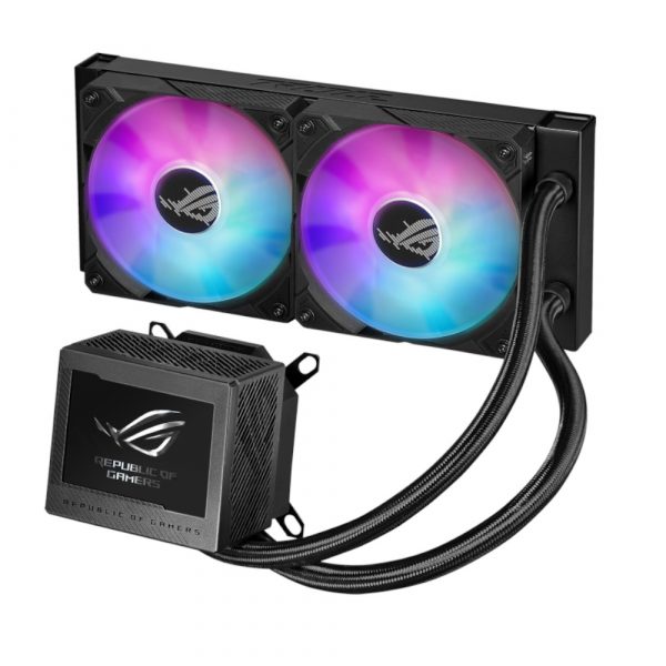 ASUS ROG Ryujin III 240 Performance AIO CPU Liquid Cooler with OLED Display - 240mm - Image 2