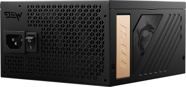 MSI MEG Ai1300P PCIE5 UK PSU 1300W 80 Plus Platinum Power Supply - Image 2