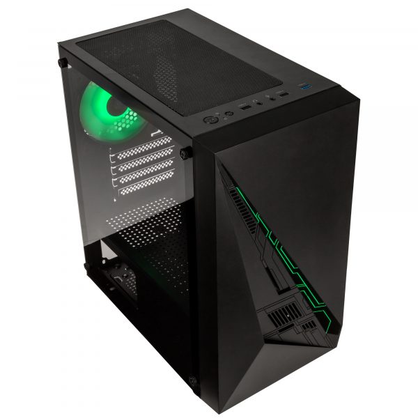 Kolink Inspire Series K2 Plus ARGB Micro-ATX Case - Black Window - Image 6