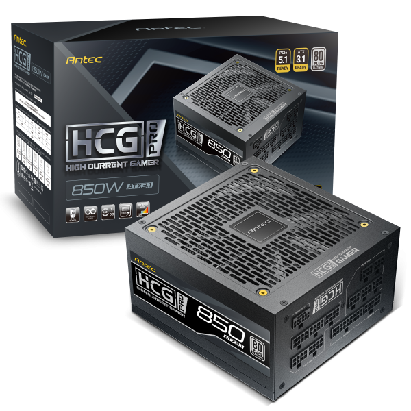 Antec HCG 850 Pro Platinum 850W ATX3.1 Full modular Power Supply