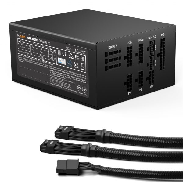 Be quiet! Straight Power 12 1200W 80 Plus Platinum ATX 3.0 Power Supply - Image 6