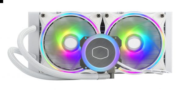 Cooler Master Master Liquid ML240 Illusion ARGB White AIO CPU Cooler - 240mm - Image 3