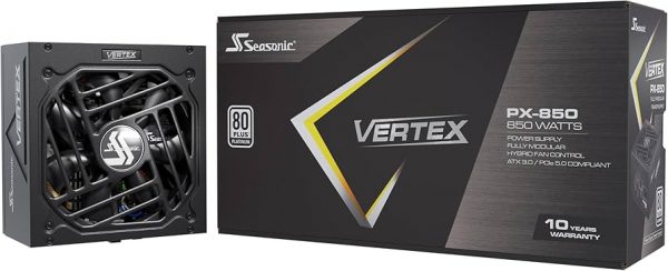 Seasonic VERTEX PX-850 ATX3.0 850W 80 Plus Platinum Modular Power Supply