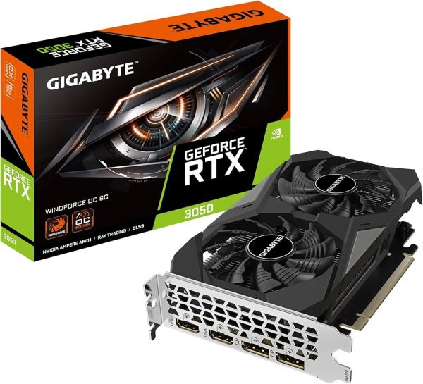 Gigabyte NVIDIA GeForce RTX 3050 WINDFORCE OC Graphics Card