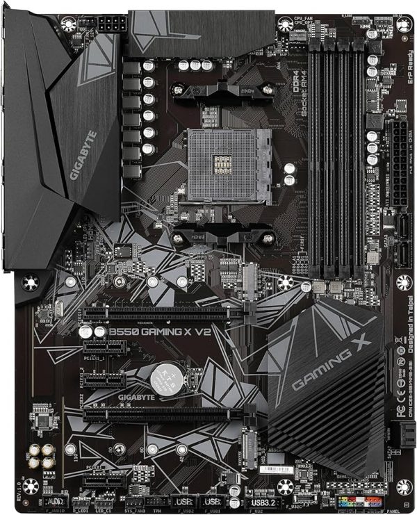 Gigabyte B550 Gaming X V2 (AMD AM4) B550 ATX Motherboard - Image 3