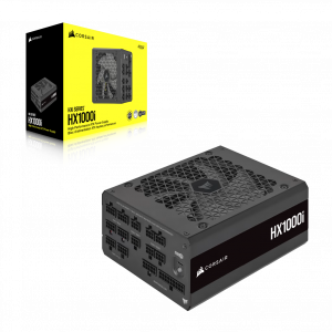 Corsair HXi Series HX1000i Fully Modular Ultra-Low Noise ATX Digital Power Supply (CP-9020259-UK)