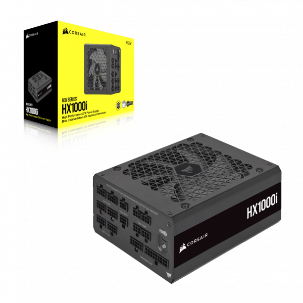 Corsair HXi Series HX1000i Fully Modular Ultra-Low Noise ATX Digital Power Supply (CP-9020259-UK)