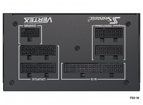Seasonic VERTEX PX-750 ATX3.0 750W 80 Plus Platinum Modular Power Supply - Image 4