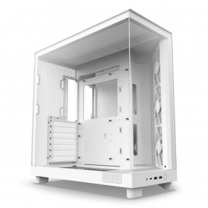 NZXT H6 Flow Mid-Tower Case - White