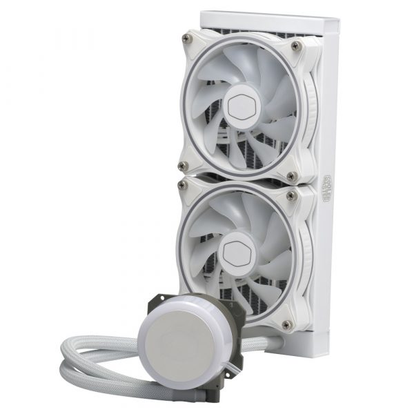 Cooler Master Master Liquid ML240 Illusion ARGB White AIO CPU Cooler - 240mm - Image 2