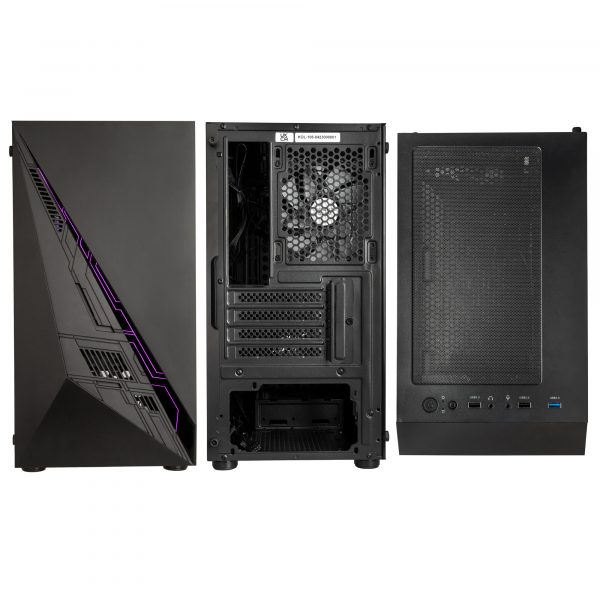 Kolink Inspire Series K2 Plus ARGB Micro-ATX Case - Black Window - Image 3