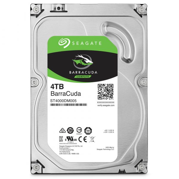 Seagate 4TB Barracuda HDD 5400RPM 256MB Cache Internal Hard Drive (ST4000DM004) - Image 2