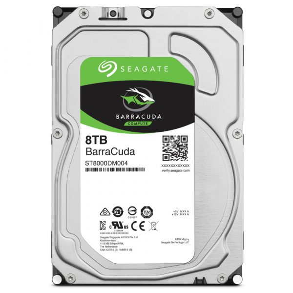 Seagate 8TB Barracuda HDD 5400RPM 256MB Cache Internal Hard Drive (ST8000DM004) - Image 2