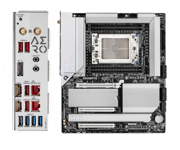 Gigabyte TRX50 Aero D (sTR5) Quad Channel EATX Motherboard - Image 2