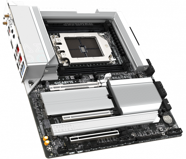 Gigabyte TRX50 Aero D (sTR5) Quad Channel EATX Motherboard - Image 3